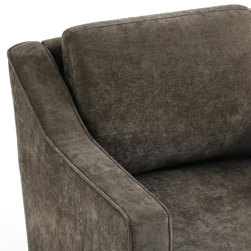 2 Set Modern Swivel Accent Arm Chair For Living Room