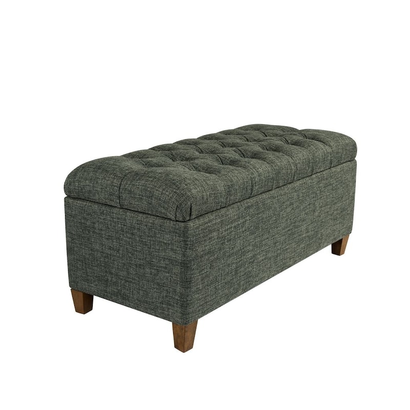 Porch & Den Charenton Tufted Storage Bench
