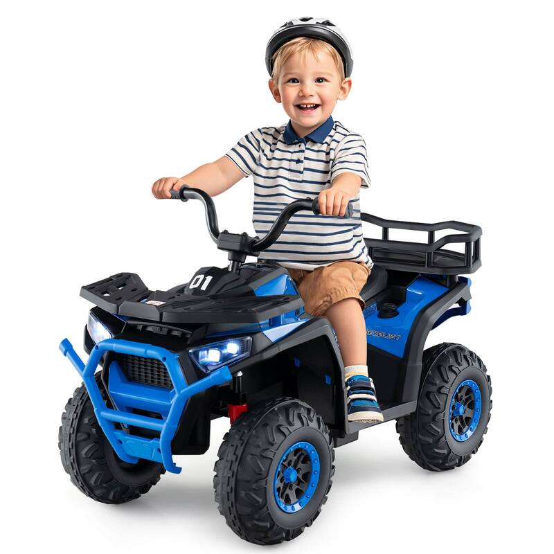 Costway 24V Kids Ride on Electric ATV Car Toy with Spring Suspension & - See Details