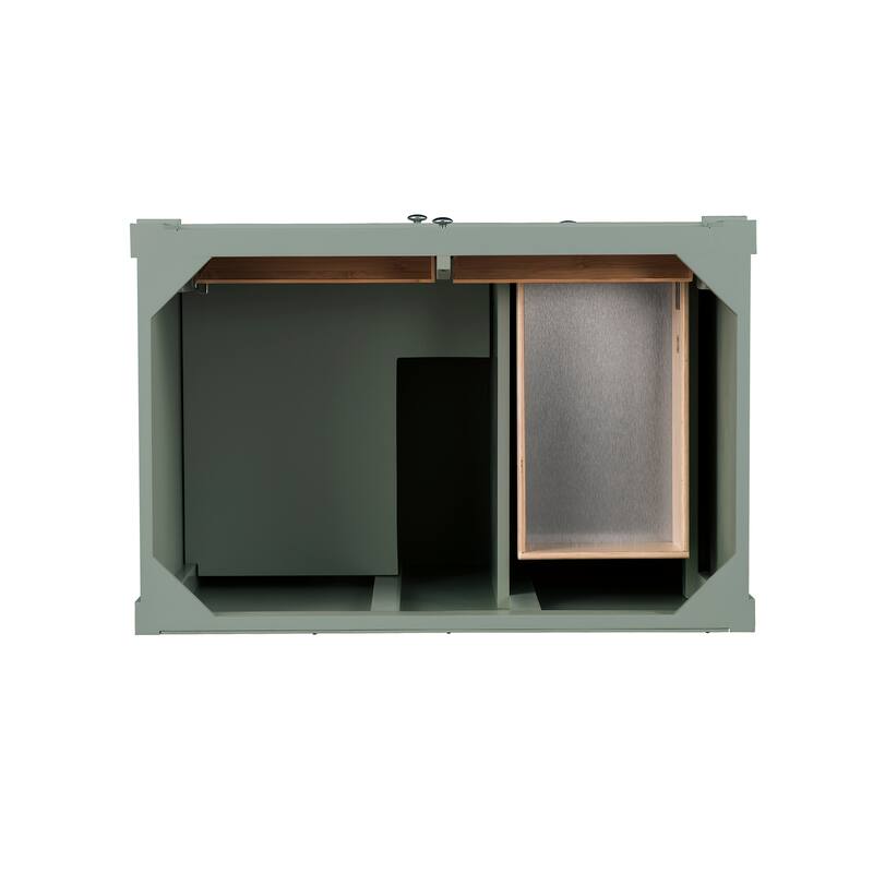 James Martin Vanities Brittany 36" Single Vanity, Smokey Celadon