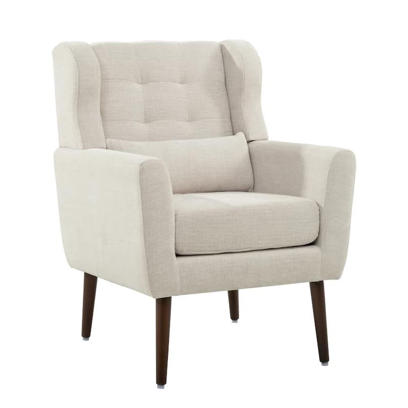 Modern Accent Chair,Chenille Arm Chairs for Living Room,Comfy Soft Padded Lounge Chair in Small Space, Bedroom