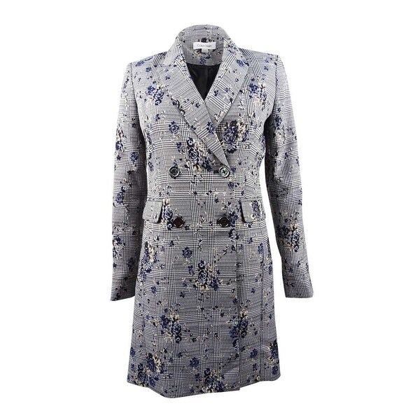 calvin klein plus size coat