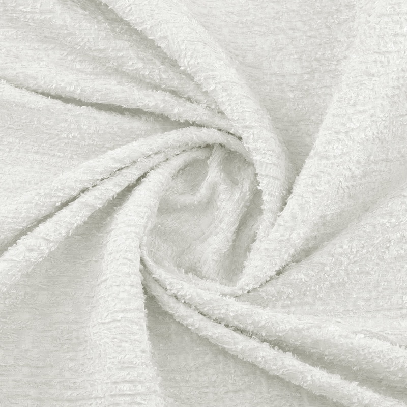 Dainty Home Paris Chenille 70" x 72" Shower Curtain
