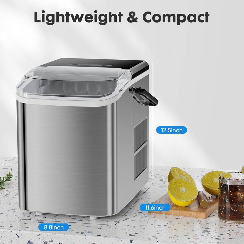 12lbs Small Portable Home Use Ice Maker