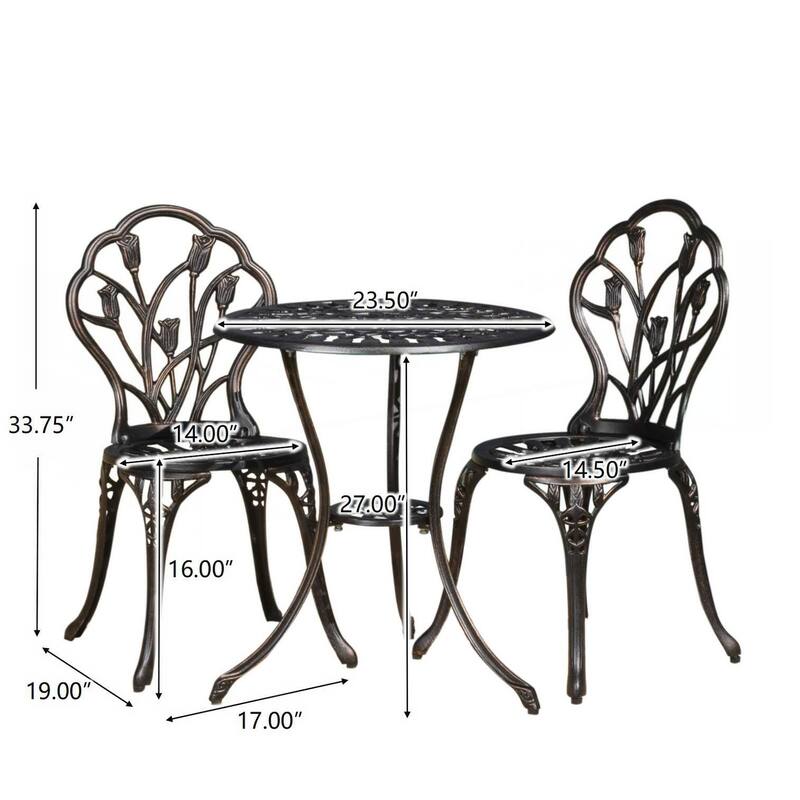 3PC Bistro Set