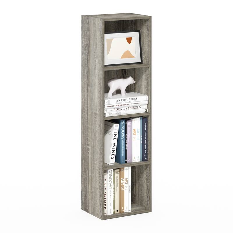 Furinno Pasir 4-Tier Open Shelf Bookcase