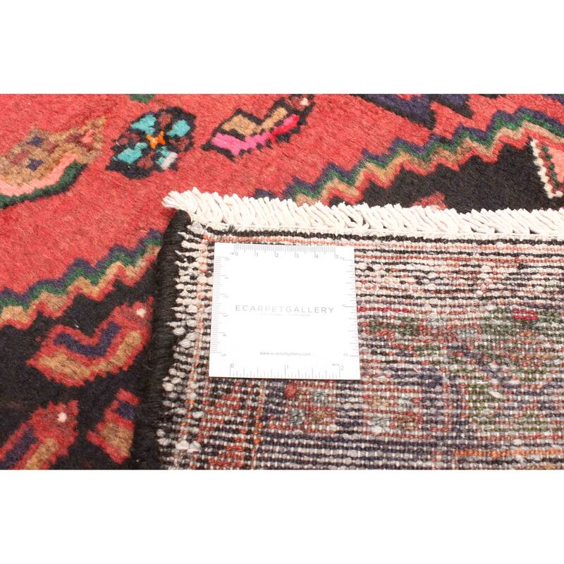 ECARPETGALLERY Hand-knotted Andelz Red Wool Rug - 4'2 x 6'11