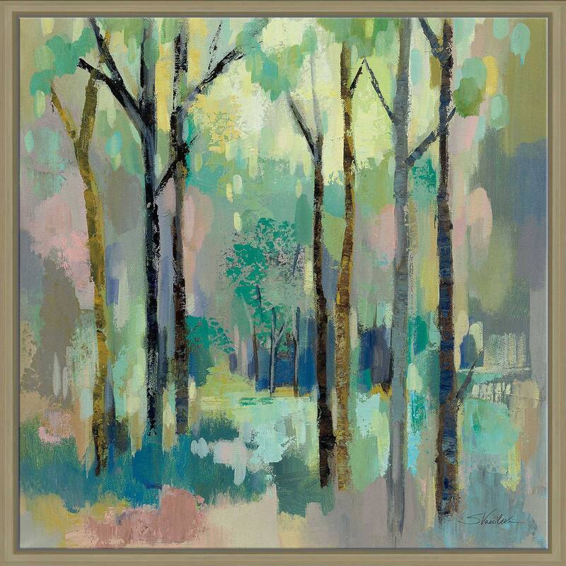 "Romantic Forest" Print on Floating Canvas