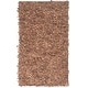 preview thumbnail 136 of 177, SAFAVIEH Handmade Leather Shag Carlijn Modern Decorative Rug 5' x 8' - Brown - Rectangle