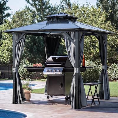 Outdoor Grill Gazebo 8 x 8FT Garden