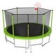 preview thumbnail 8 of 7, Spacious Design Trampoline Solid Base Structure, Safety Pad For Kid