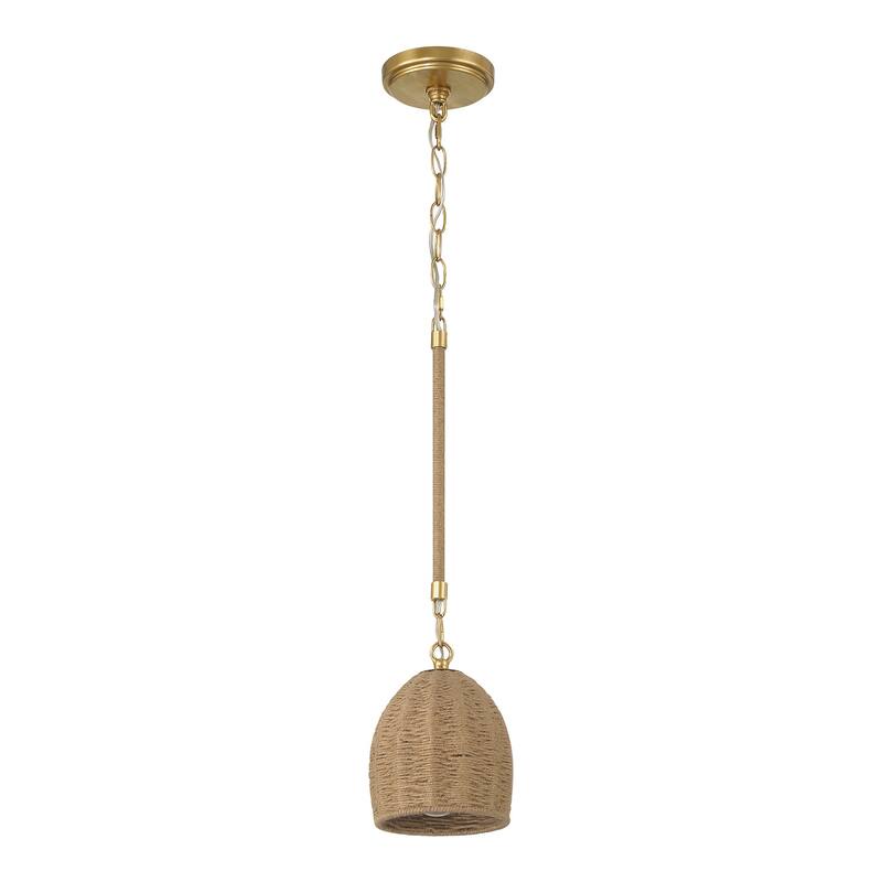 Crystorama Lighting Group JAC-10502 Jace 6" Wide LED Mini Pendant