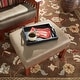preview thumbnail 2 of 14, Hills Mission-style Oak Ottoman by iNSPIRE Q Classic