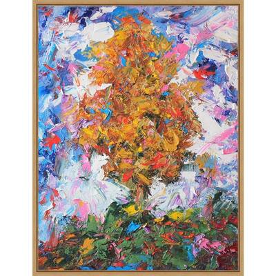 Orange Tree II by Joseph Marshal Foster Framed Canvas Art