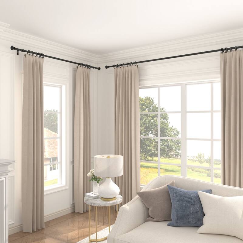 Acroma Stylish Classic Adjustable Curtain Rod