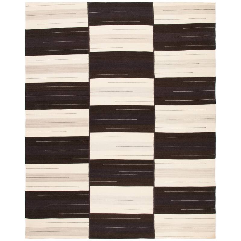 SAFAVIEH Handmade Flatweave Kilim Katty Checkered Wool Rug