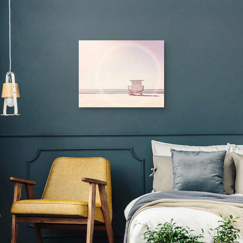 Sunny Beach by Sisi and Seb Canvas Art Print