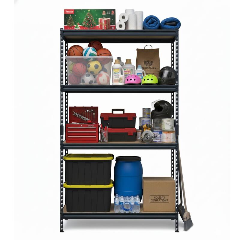 Pro Series Heavy Duty Shelving Rack Storage for Warehouses and Garages - 72"H x 36"W x 18"D 4-tier