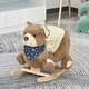 preview thumbnail 21 of 19, Plush Frog Rocking Horse with Lullaby, Sturdy Wooden Base, and Safety Features, Ages 18 Months+