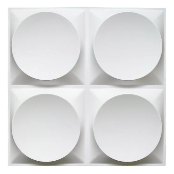 Art3d 3D Wall Panels PVC Moon Surface Design 3D Wall Decor (32 Sq.Ft ...