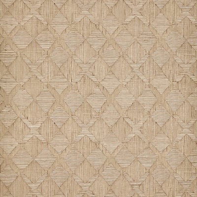 Hoffmann Faux Sisal Textured Peel and Stick Wallpaper by Jeremiah Brent