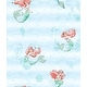 preview thumbnail 1 of 4, Disney The Little Mermaid Swim Teal Wallpaper