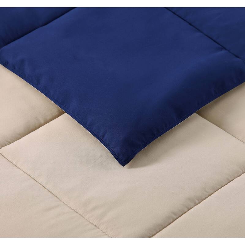 Truly Soft Everyday Reversible Down Alternative 3-Piece Comforter Set