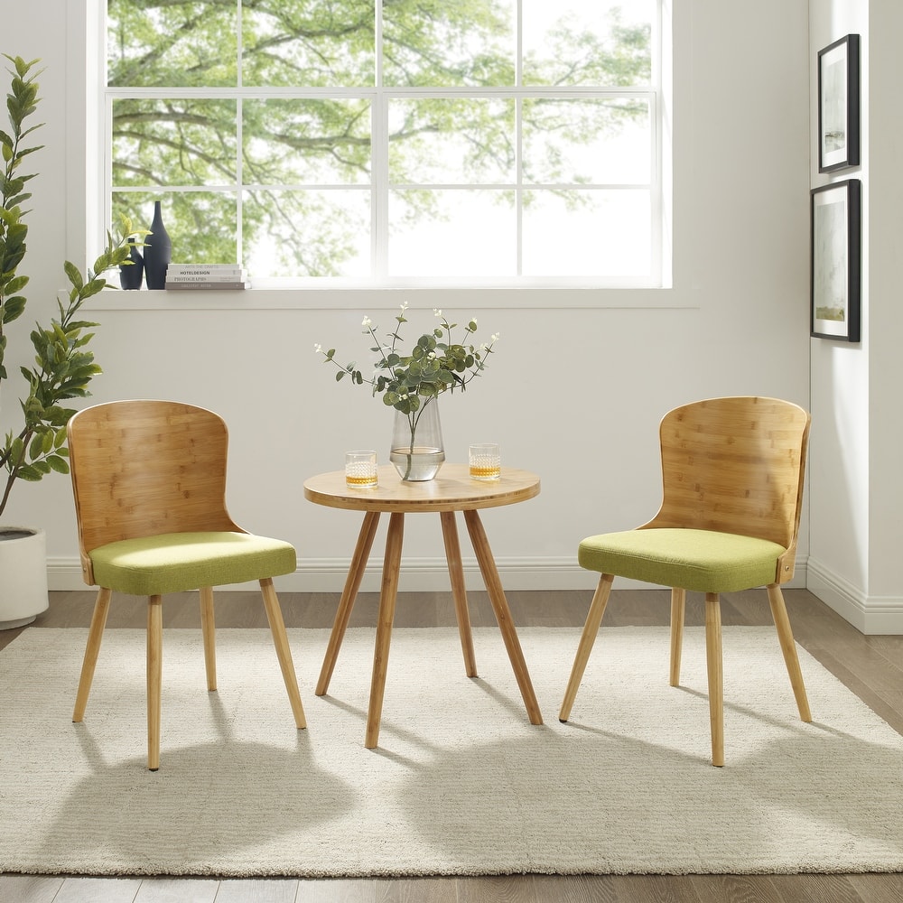 Corvus Calvados Mid-century Modern Dining Chairs (Set of 2)