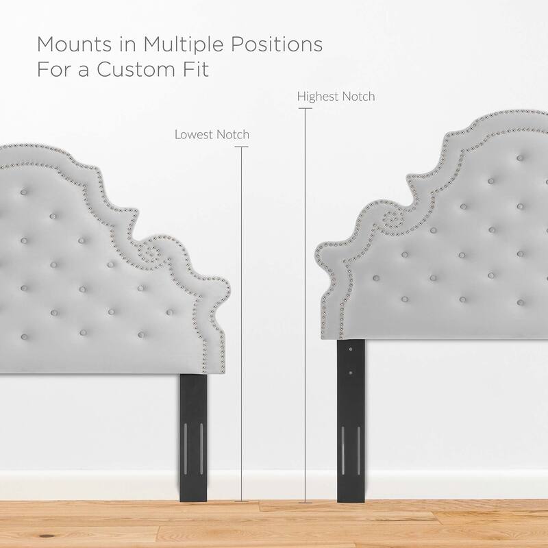 Diana Tufted Performance Velvet Full/Queen Headboard