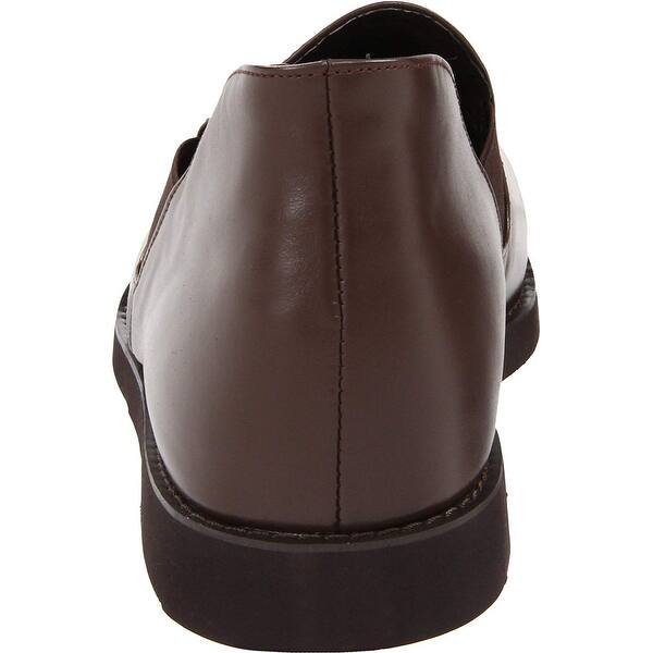 Shop Tamarac Mens Romeo Leather Closed Toe Slip On Slippers Free