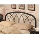 preview thumbnail 3 of 1, Coaster Company Black Metal Headboard