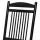VEIKOUS Wood 3-piece Outdoor Rocking Chair and Folding Table Set
