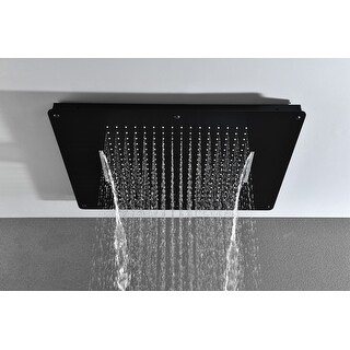 High Pressure Stainless Steel Rain Shower Head - Bed Bath & Beyond ...