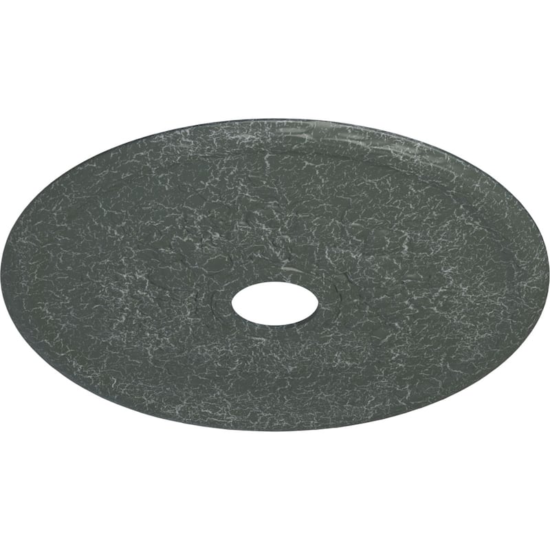 22 5/8"OD x 3 5/8"ID x 5/8"P Grape Ceiling Medallion
