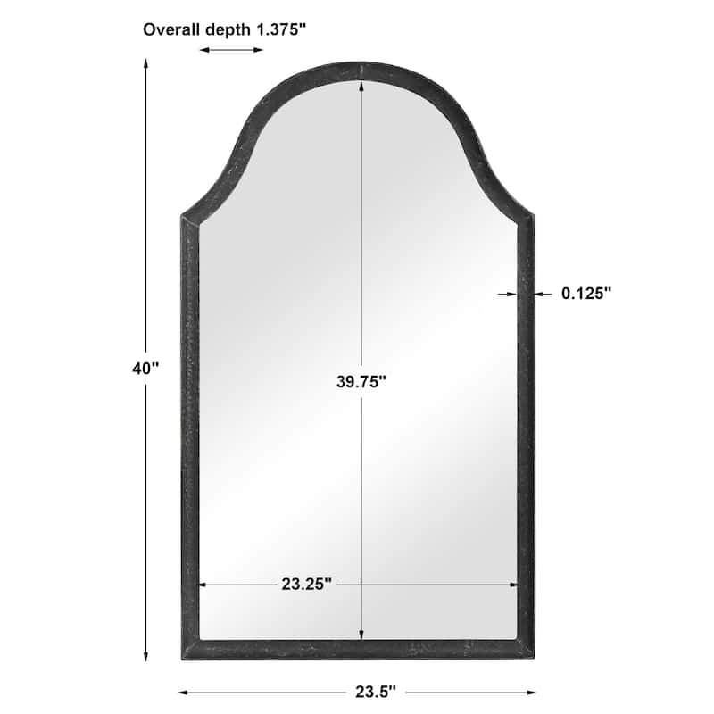 Black Framed Wall Mirror