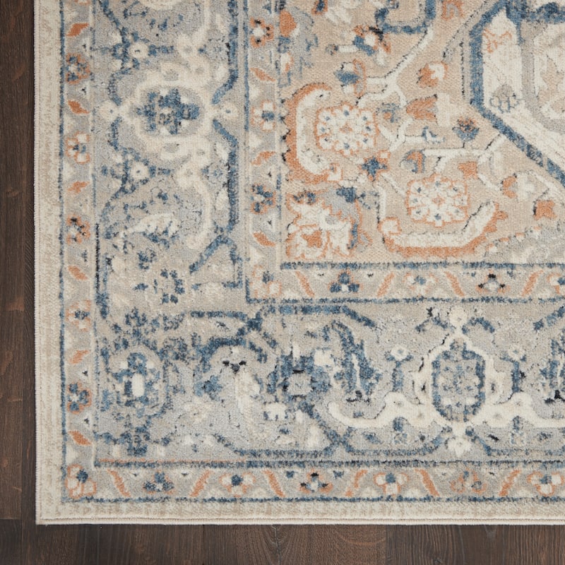 Malta Vintage Bordered Area Rug