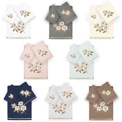 Authentic Hotel and Spa Turkish Cotton Maggie 3 PC Towel Set