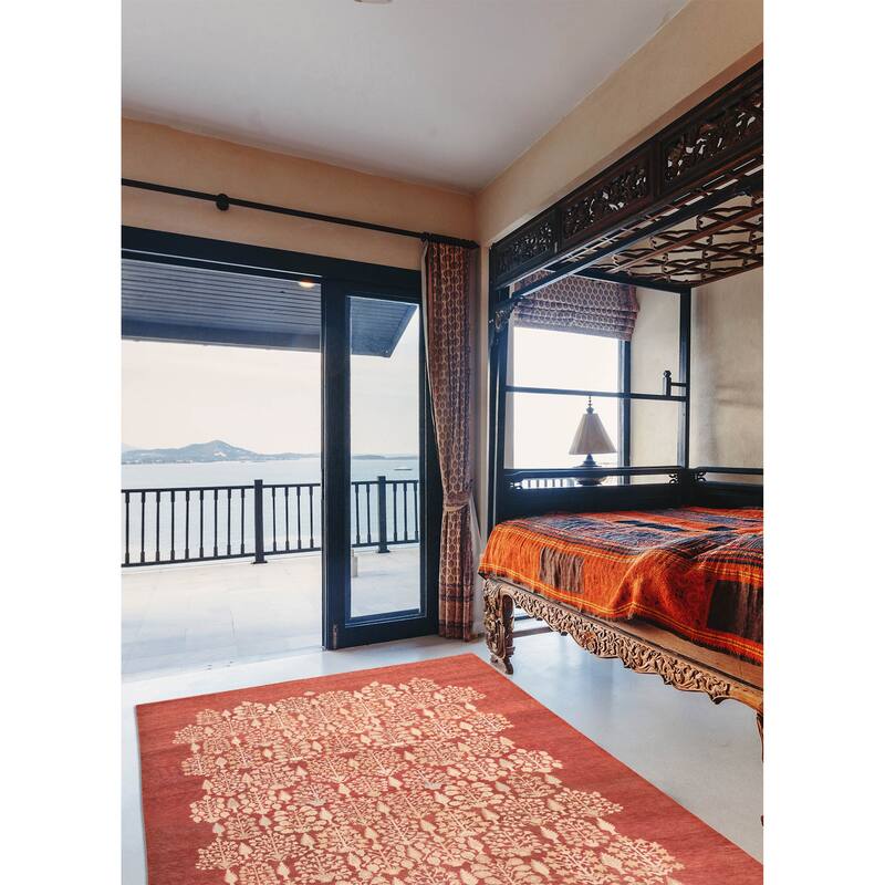 ECARPETGALLERY Hand-knotted Pako Persian 18 Of 20 Red Wool Rug - 9'1 x 11'8