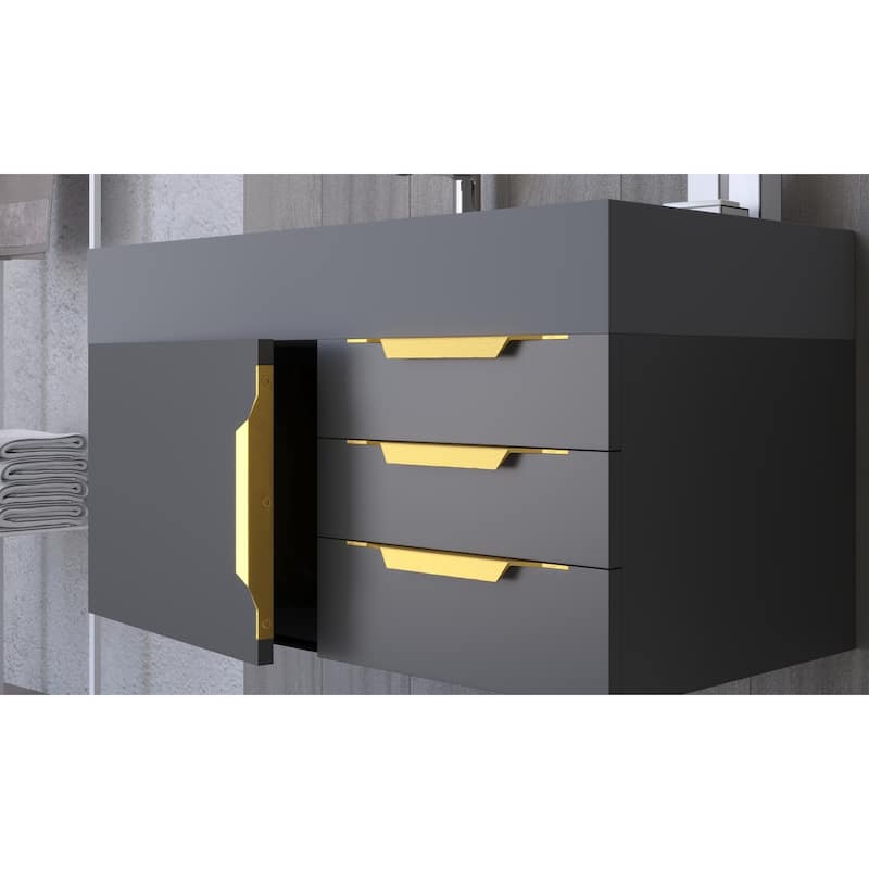 Modern Thin Metal Pull Handles