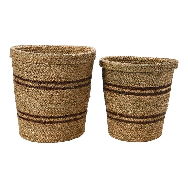 https://ak1.ostkcdn.com/images/products/is/images/direct/1e810116db546833abf57af7f1fb47f349ba052f/Hand-Woven-Seagrass-Storage-Baskets-with-Brown-Stripes.jpg?impolicy=medium