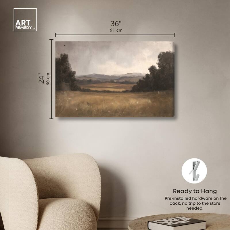 Open Country Canvas by Art Remedy, Gallery Wrapped