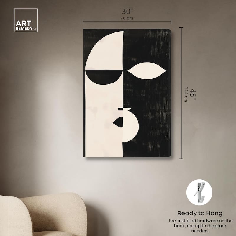 Divided Self I Canvas by Art Remedy, Gallery Wrapped