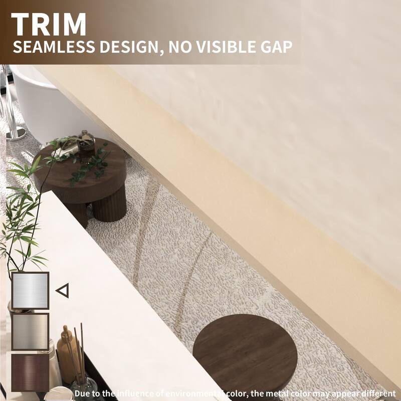 24/30/42/48/60 inch Rectangle Frameless Wall Mounted Bathroom Vanity Mirror