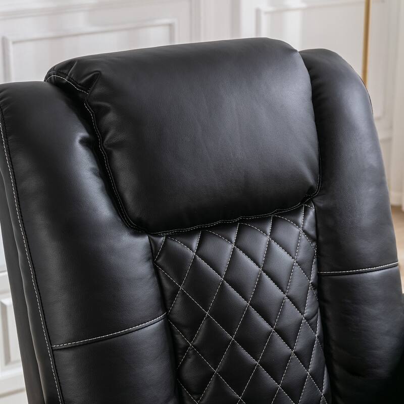 Electric Power Theater Recliner Chair with USB Ports and Cup Holders