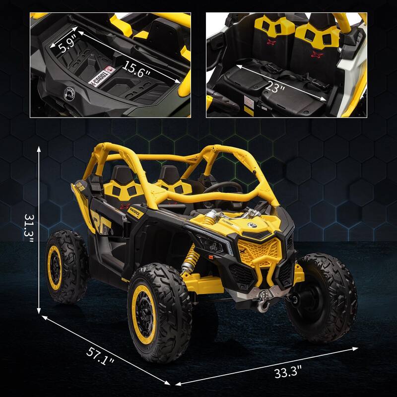 2 Seater Ride on UTV Car