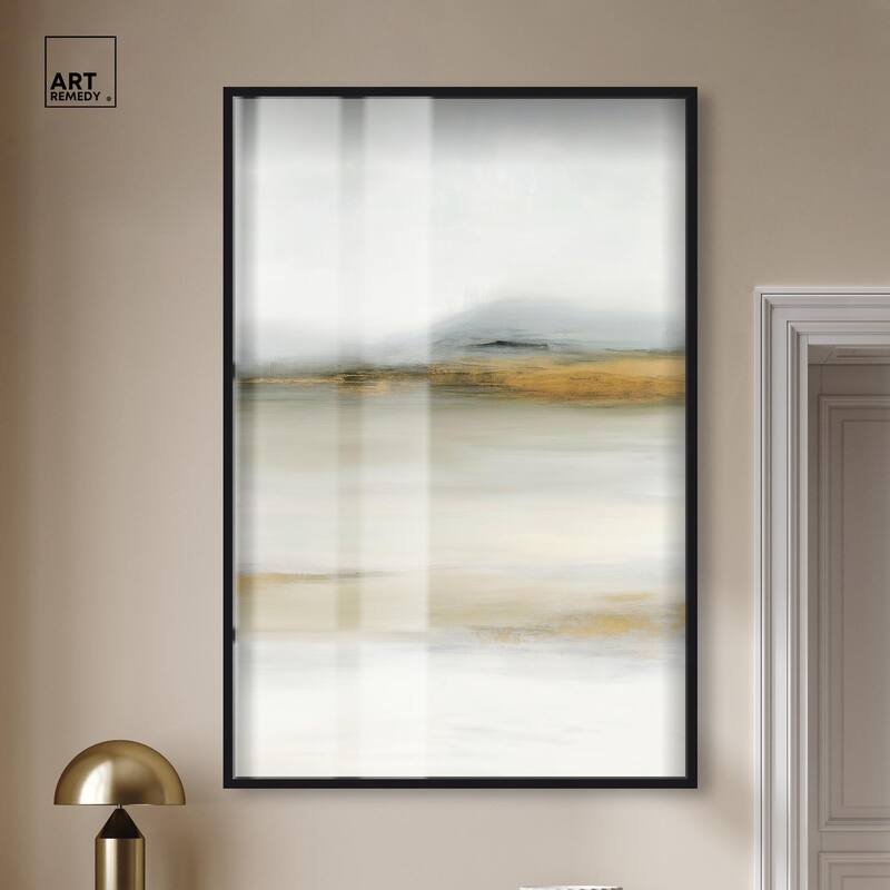 Misty Expanse II Shadowbox by Art Remedy