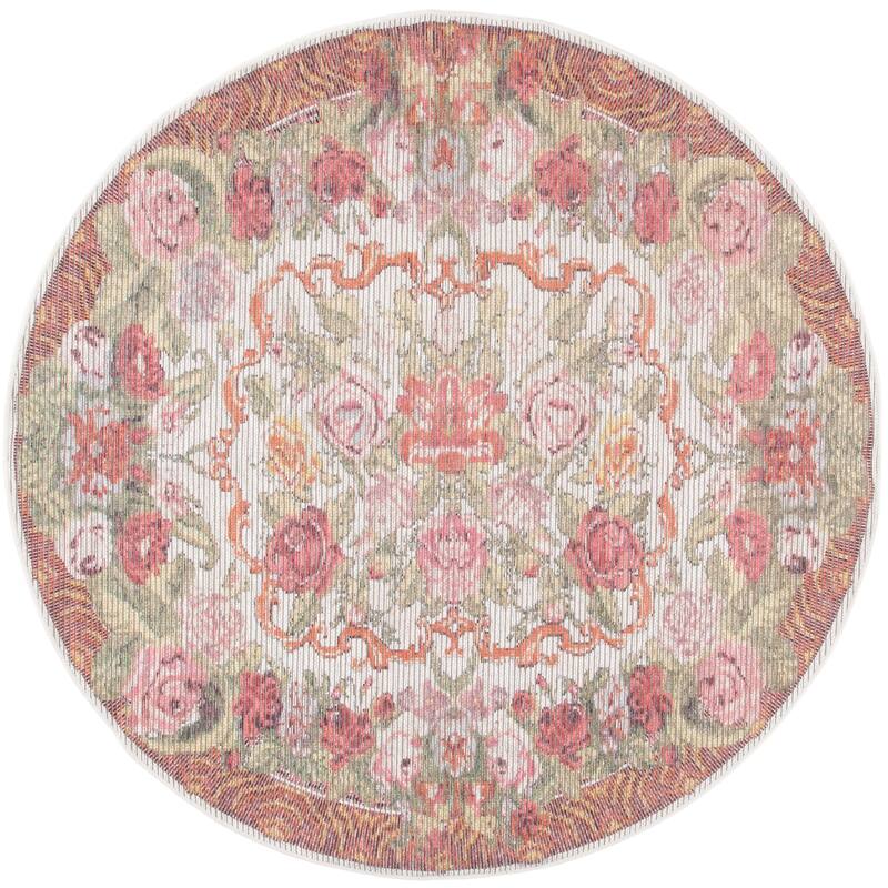 SAFAVIEH Besarabian Machine Washable Jyotsna French Country Rug