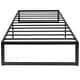 preview thumbnail 13 of 13, Platform Bed Frame; Pocket Spring Mattress & Memory Foam Topper