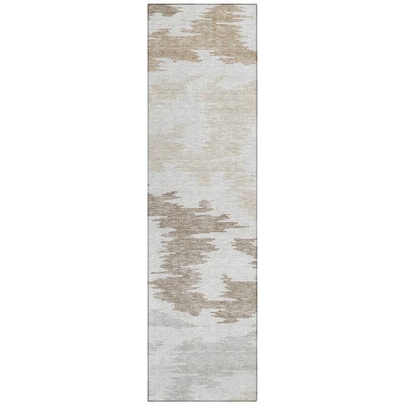 Machine Washable Indoor/ Outdoor Chantille Modern Boho Rug