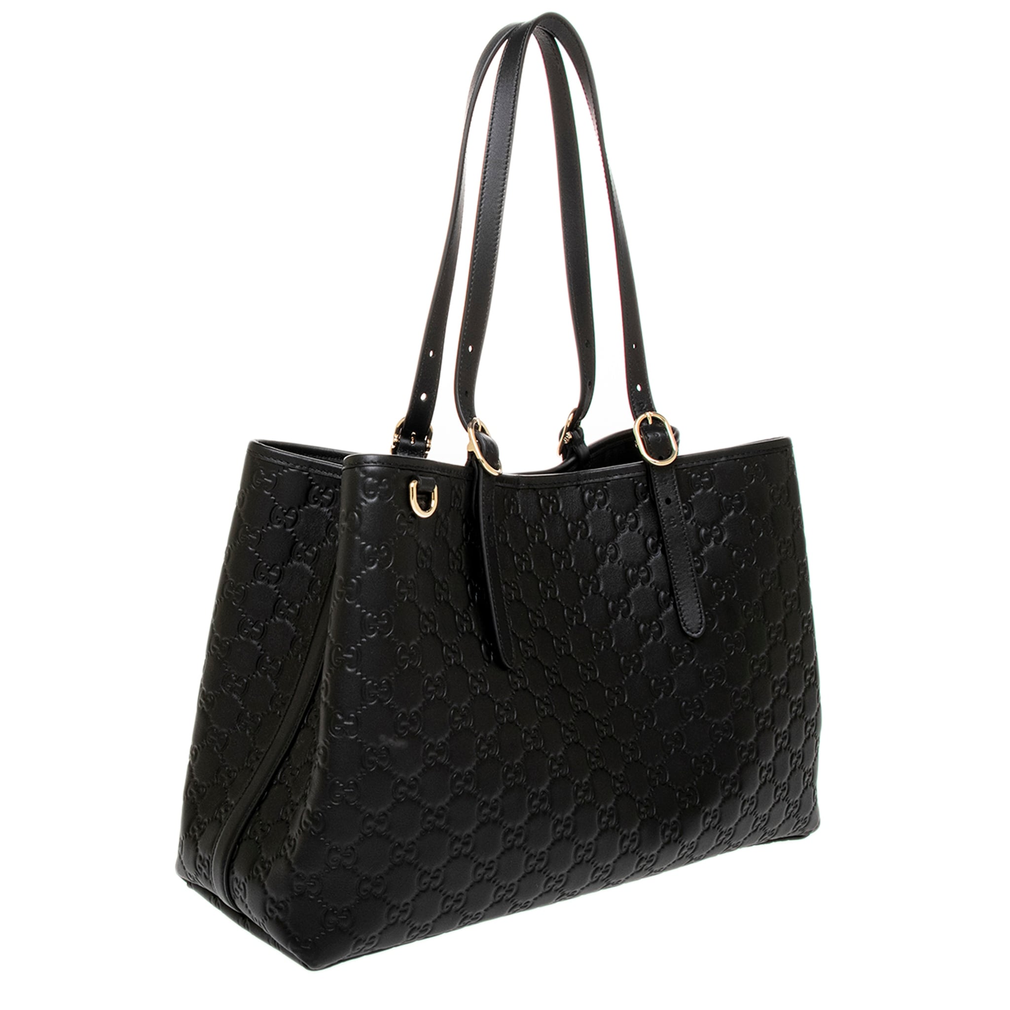 GUCCI ロゴトートバッグ 大きめ Gucci GG Emblem Large Tote Bag - Overstock - 43247757